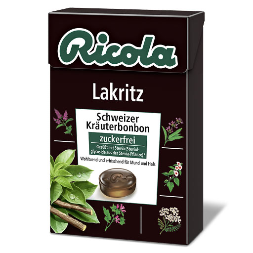RICOLA o.Z.Box Lakritz Bonbons