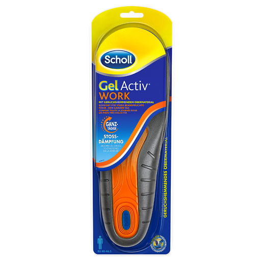 SCHOLL GelActiv Einlegesohlen Work men