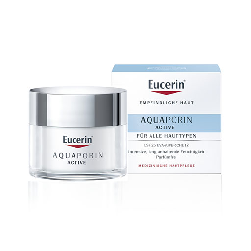 EUCERIN AQUAporin Active Creme LSF 25