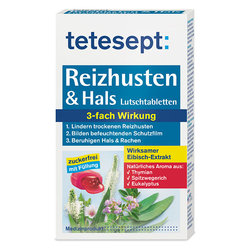 TETESEPT Reizhusten & Hals Lutschtabletten