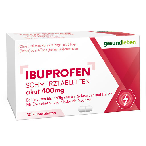 IBUPROFEN Schmerztabletten 400 mg Filmtabletten