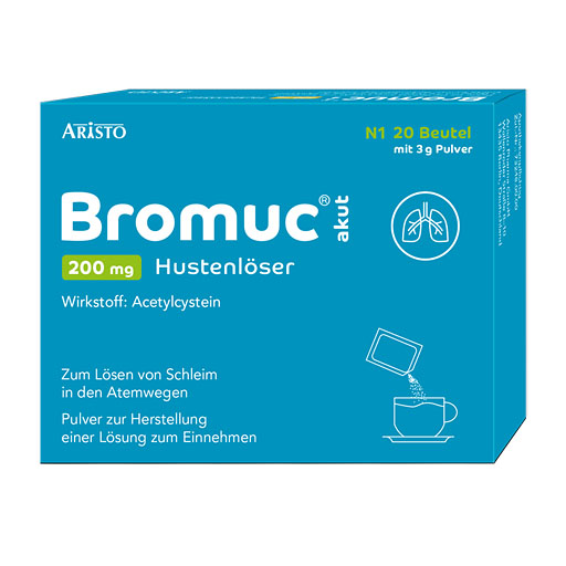 BROMUC akut 200 mg Hustenlöser Plv.z.H.e.L.z.Einn.
