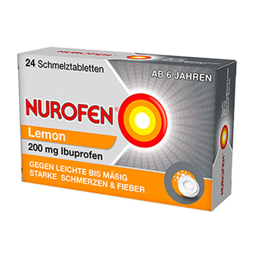 NUROFEN 200 mg Schmelztabletten Lemon