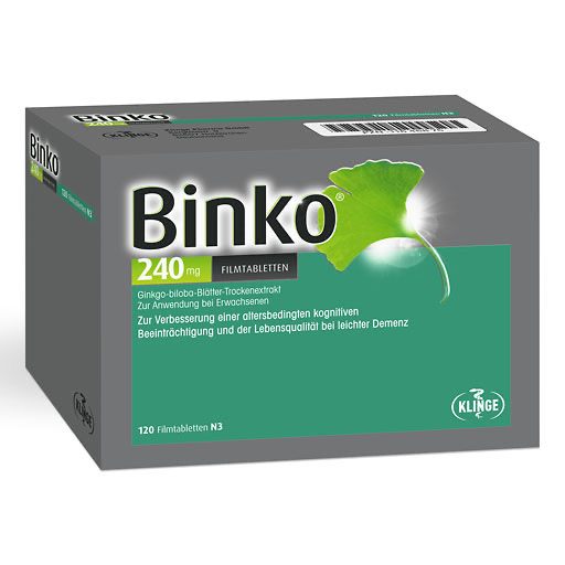 BINKO 240 mg Filmtabletten