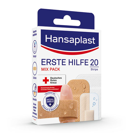 HANSAPLAST Erste Hilfe Pflaster Mix