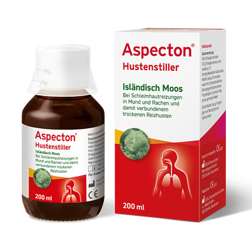 ASPECTON Hustenstiller Isländisch Moos Saft