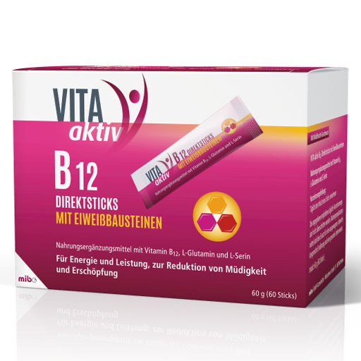 VITA AKTIV B12 Direktsticks mit Eiweißbausteinen