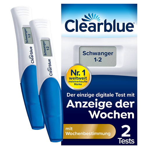 CLEARBLUE Schwangerschaftstest m.Wochenbestimmung