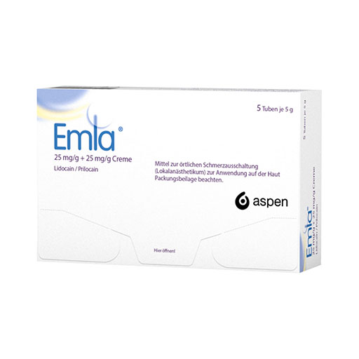EMLA 25 mg/g + 25 mg/g Creme + 12 Tegaderm Pfl.