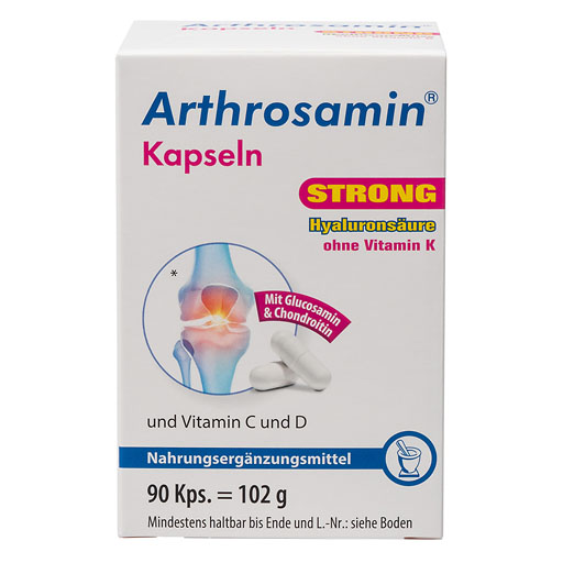 ARTHROSAMIN strong ohne Vitamin K Kapseln