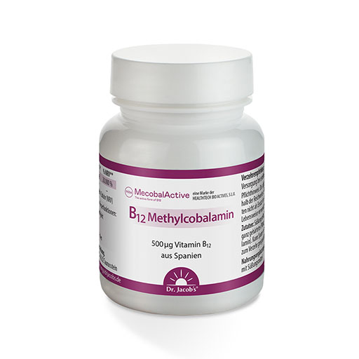B12 METHYLCOBALAMIN Dr.Jacob's Lutschtabletten