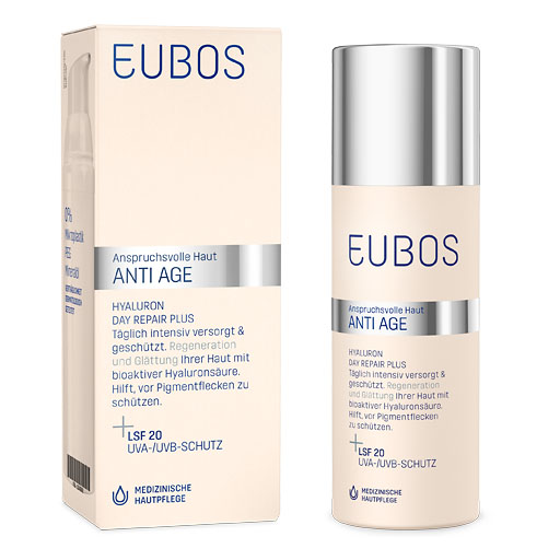 EUBOS HYALURON Day Repair plus Creme LSF 20