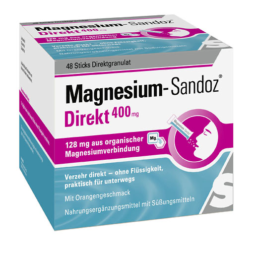MAGNESIUM SANDOZ Direkt 400 mg Sticks