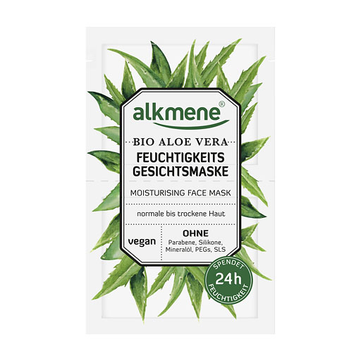 ALKMENE Feuchtigkeits Gesichtsmaske Bio Aloe Vera