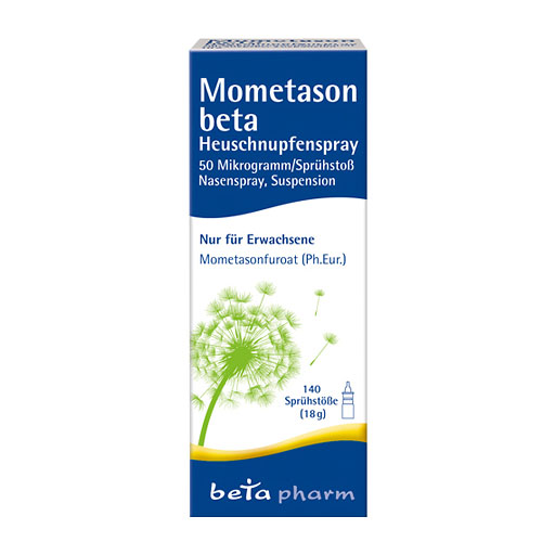 MOMETASON beta Heuschnupfenspray 50&mu;g/Sp.140 Sp.St