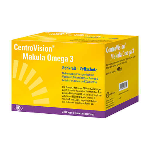 CENTROVISION Makula Omega-3 Kapseln