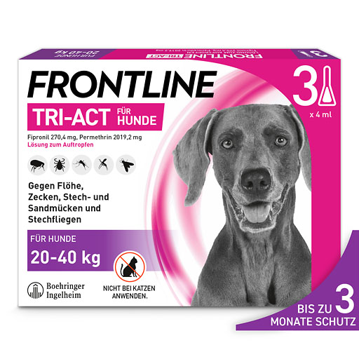 FRONTLINE Tri-Act Lsg.z.Auftropfen f.Hunde 20-40kg