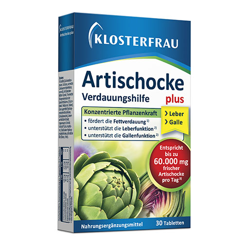 KLOSTERFRAU Artischocke plus Tabletten