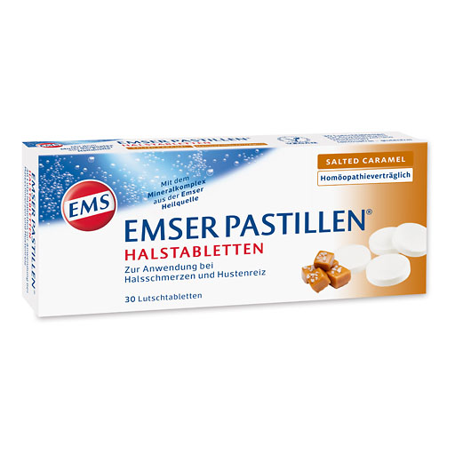 EMSER Pastillen Halstabletten salted Caramel