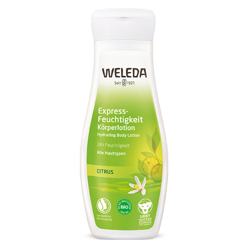 WELEDA Citrus Express-Feuchtigkeit Körperlotion