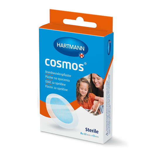 COSMOS Brandwundenpflaster 4,3x6,8 cm