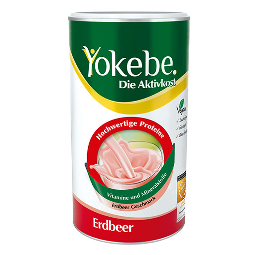 YOKEBE Erdbeer lactosefrei NF2 Pulver