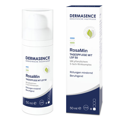 DERMASENCE RosaMin Tagespflege mit LSF 50