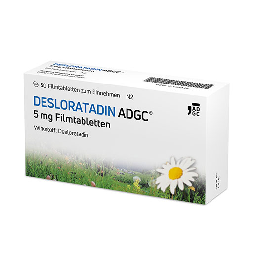 DESLORATADIN ADGC 5 mg Filmtabletten