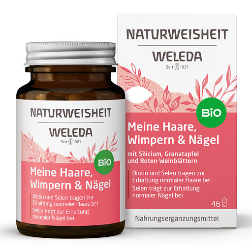 WELEDA Naturweisheit Meine Haare Wimpern&Nägel Kps