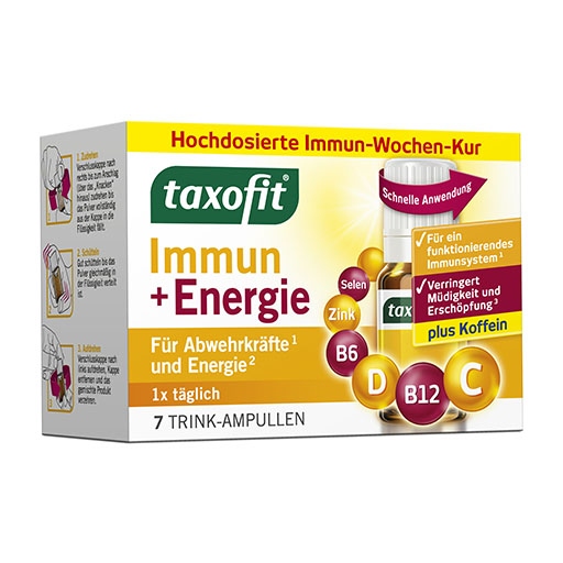 TAXOFIT Immun & Energie Trinkampullen