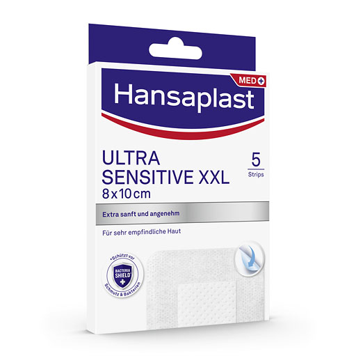 HANSAPLAST Ultra Sensitive Wundverband 8x10 cm XXL