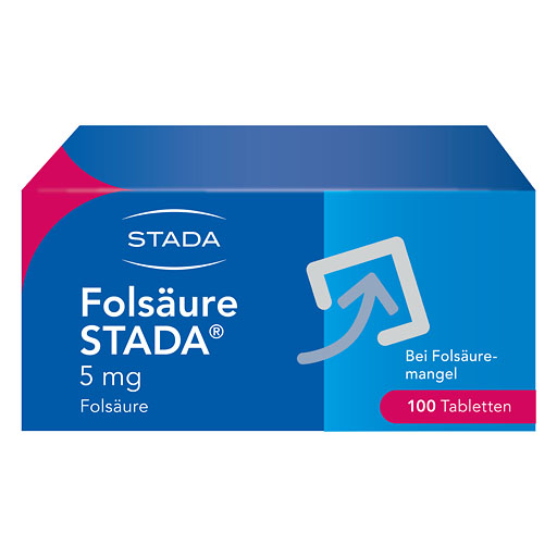 FOLS&Auml;URE STADA 5 mg Tabletten