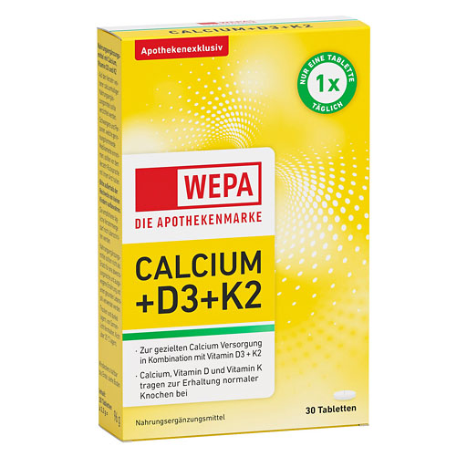 WEPA Calcium+D3+K2 Tabletten