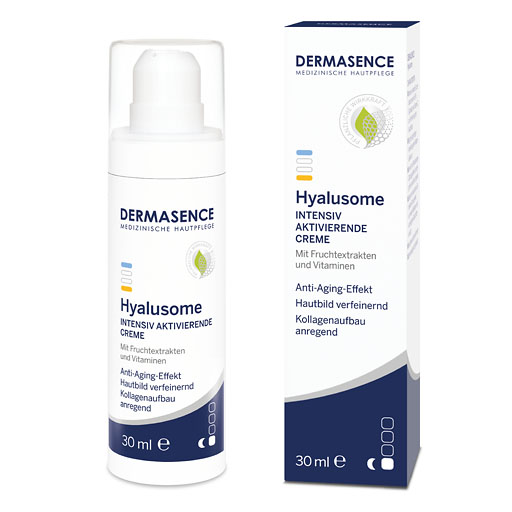 DERMASENCE Hyalusome Intensiv aktivierende Creme