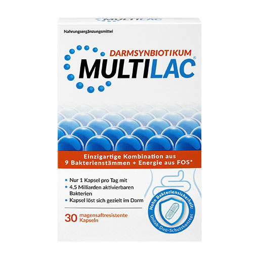 MULTILAC Darmsynbiotikum magensaftres.Kapseln