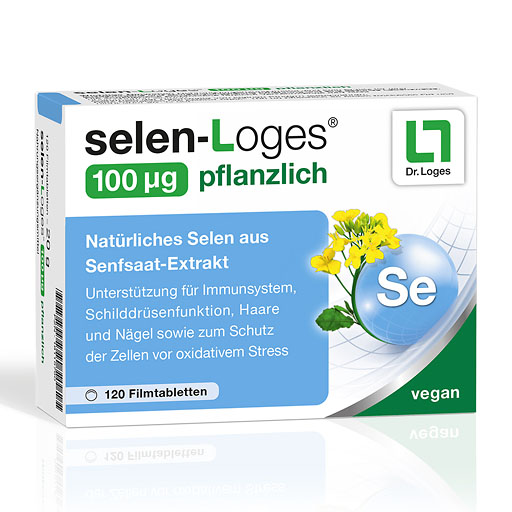 SELEN-LOGES 100 &mu;g pflanzlich Filmtabletten