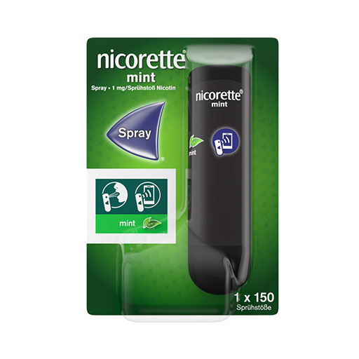 NICORETTE Mint Spray 1 mg/Sprühstoß NFC