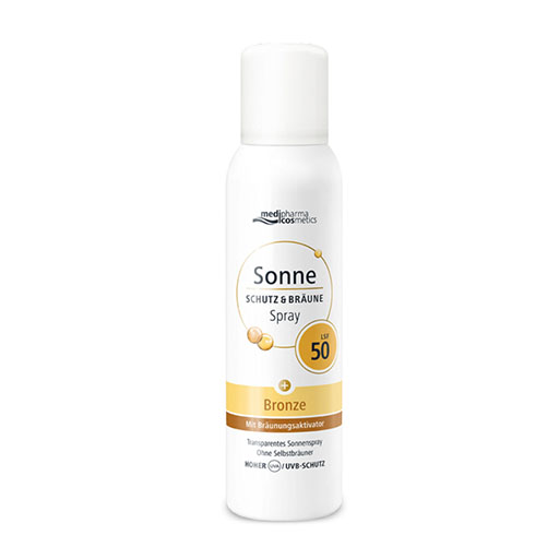 SONNE Schutz & Bräune Spray bronze LSF 50