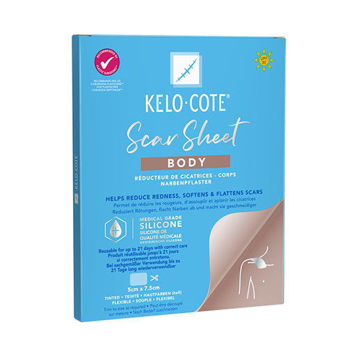 KELO-COTE Silikon-Narbenpflaster Körper