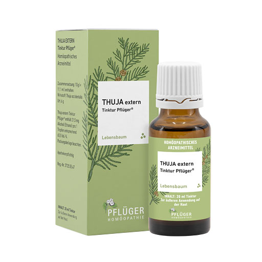 THUJA EXTERN Tinktur Pfl&uuml;ger