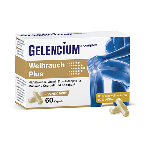 GELENCIUM Weihrauch Plus hochdosiert m.Vit.C Kaps.