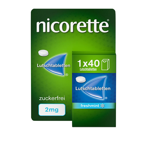 NICORETTE freshmint 2 mg Lutschtabletten gepresst