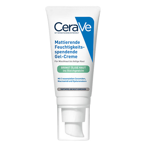 CERAVE feuchtigkeitsspendende Gel-Creme matt