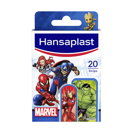HANSAPLAST Kinder Pflasterstrips Marvel