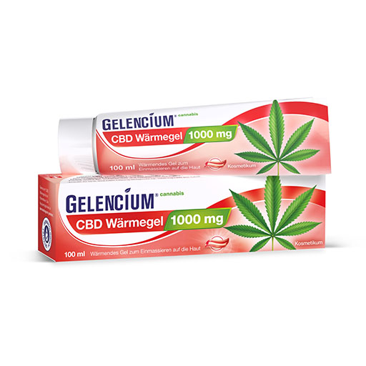 GELENCIUM Cannabis CBD W&auml;rmegel