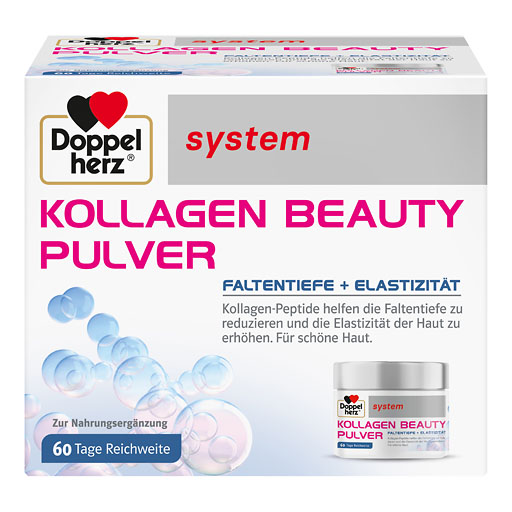 DOPPELHERZ Kollagen Beauty Pulver system
