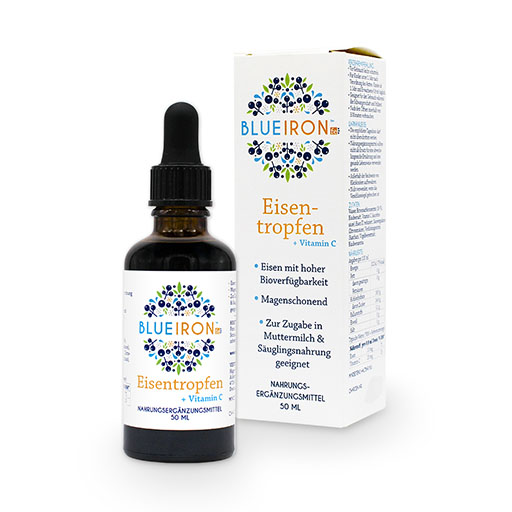 BLUEIRON Eisentropfen+Vitamin C