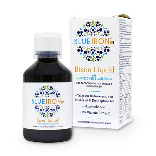 BLUEIRON Eisen Liquid Flüssigkeit zum Einnehmen