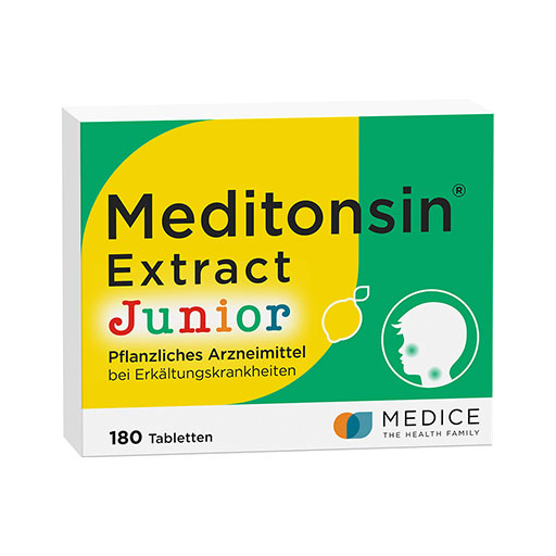 MEDITONSIN Extract Junior pflanzl.Erkältungstabl.