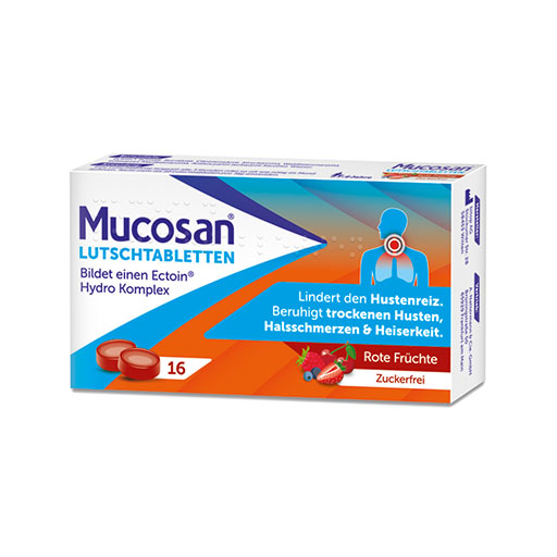 MUCOSAN Lutschtabletten rote Früchte